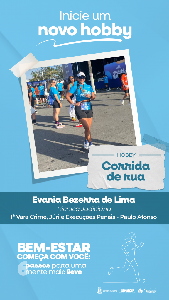 Iniciar um novo hobby reduz o estresse e ajuda no desenvolvimento de habilidades; campanha do TJBA incentiva o autocuidado