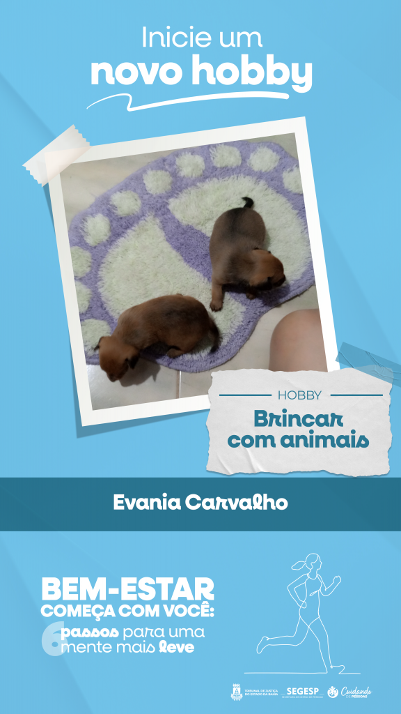 Iniciar um novo hobby reduz o estresse e ajuda no desenvolvimento de habilidades; campanha do TJBA incentiva o autocuidado