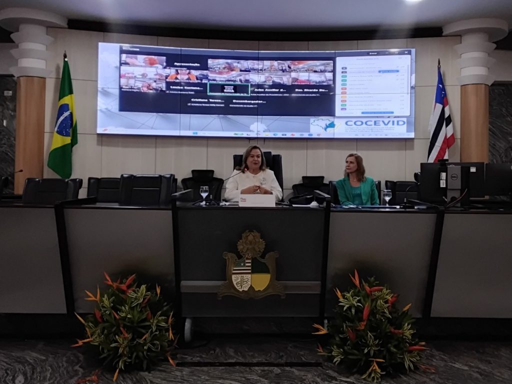 COCEVID encerra o ano com reunião no Maranhão; Desembargadora do TJBA conduziu o evento  