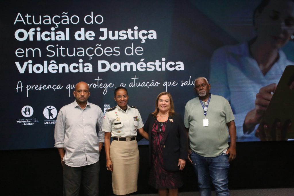 Seminário aborda a atuação do Oficial de Justiça em situações de violência doméstica
