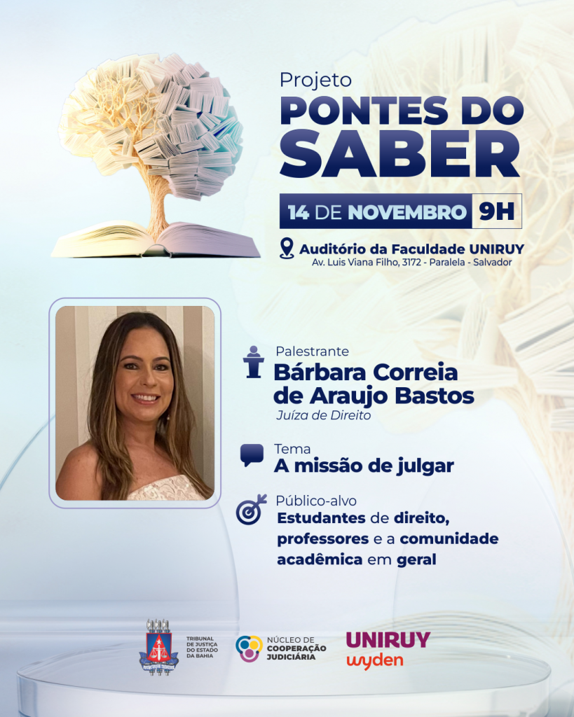 Projeto Pontes do Saber avança com nova edição voltada à formação jurídica no UniRuy