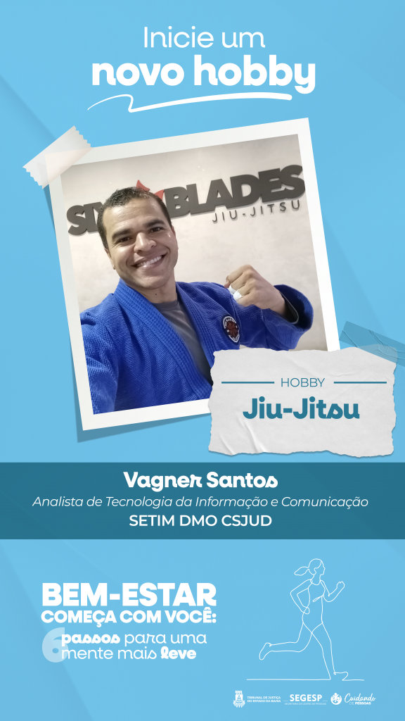 Iniciar um novo hobby reduz o estresse e ajuda no desenvolvimento de habilidades; campanha do TJBA incentiva o autocuidado