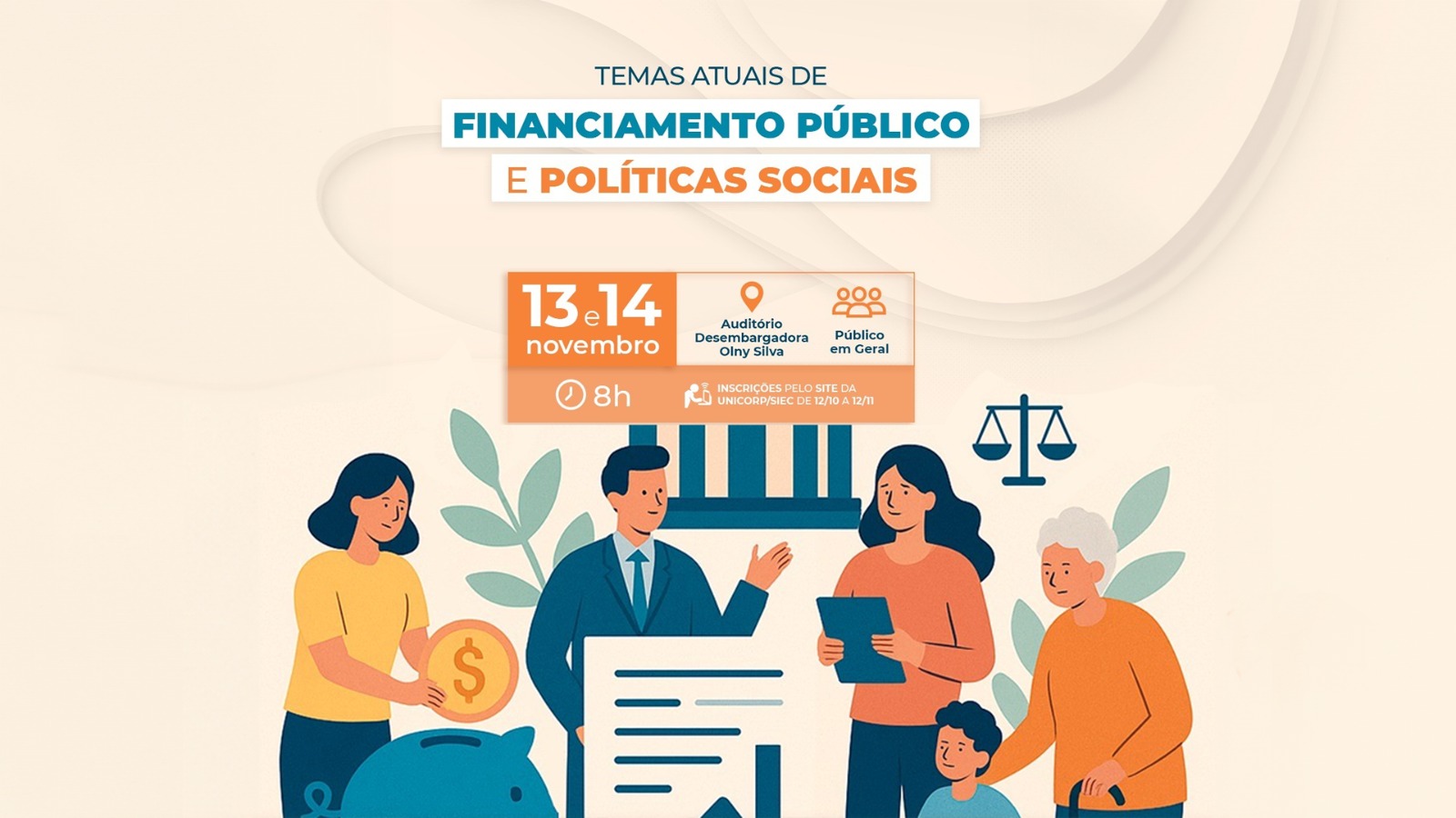 TJBA recebe evento sobre financiamento público e políticas sociais   