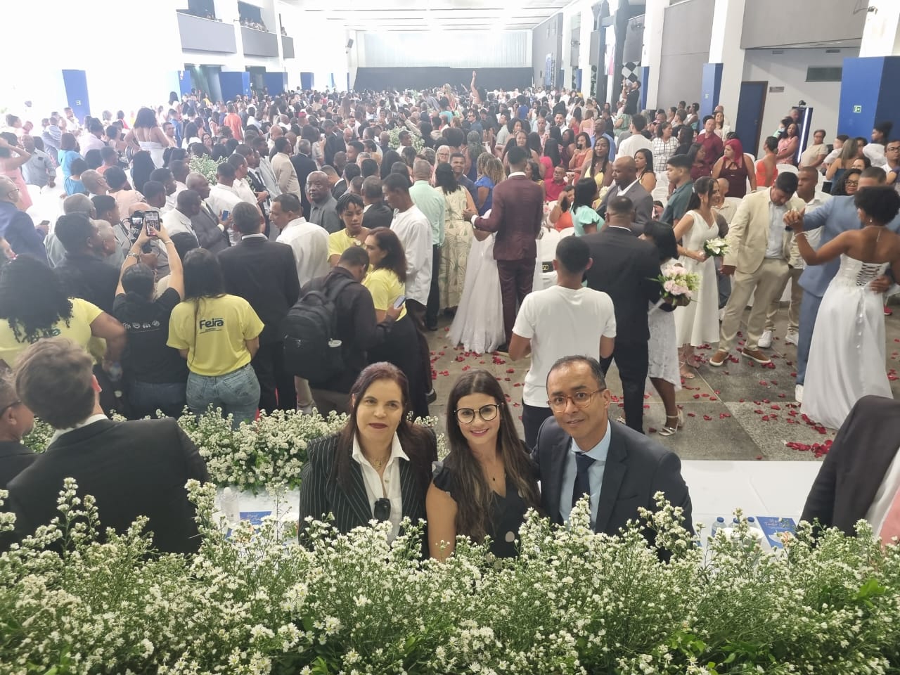 TJBA oficializa a união de mais de 200 casais em casamento coletivo na comarca de Feira de Santana   