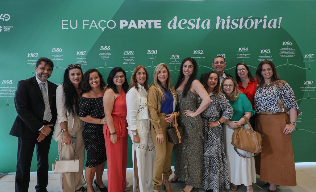 Desembargadores do TJBA participam e recebem homenagens em evento de comemoração dos 40 anos da Defensoria Pública da Bahia