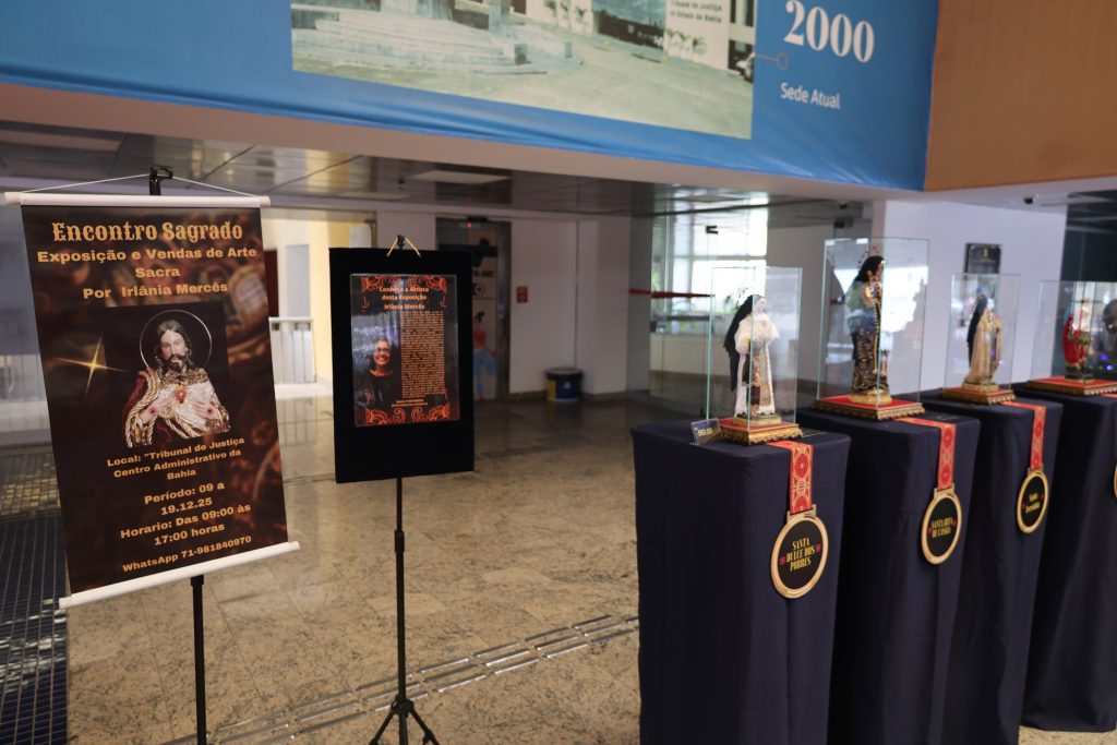 TJBA recebe exposição da artista Irlânia Mercês até o dia 19/12   