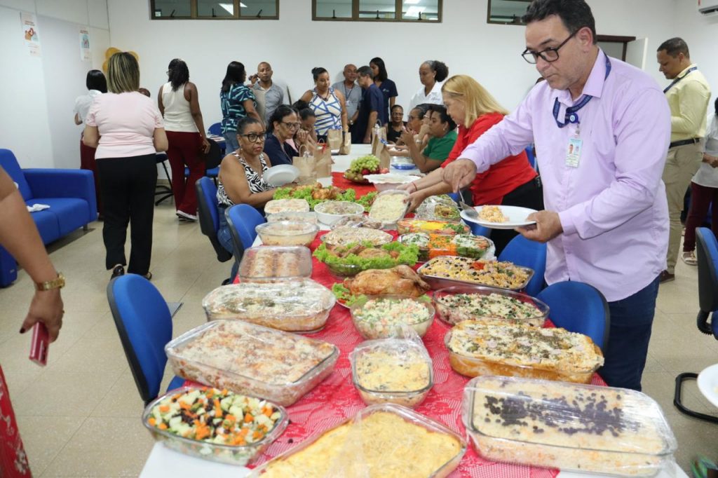 Núcleo Socioambiental participa de confraternização com colaboradores responsáveis pela coleta seletiva de resíduos do TJBA   