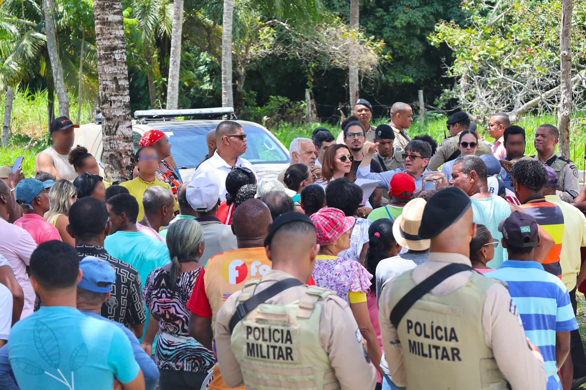 Comissão Regional de Soluções Fundiárias visita imóvel pivô de conflito fundiário na Ilha de Itaparica   