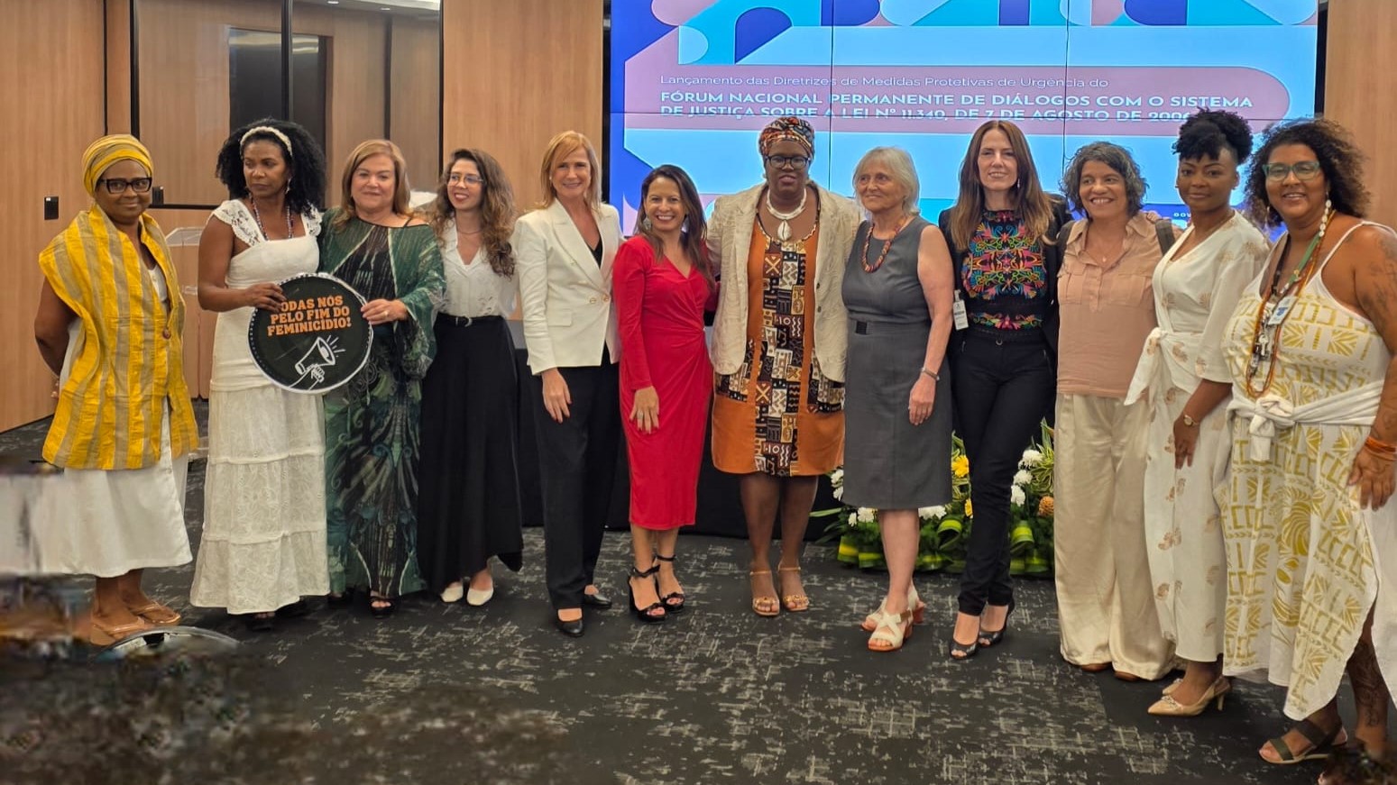 Desembargadora representa o TJBA e o COCEVID no lançamento das novas diretrizes nacionais sobre medidas protetivas de urgência   