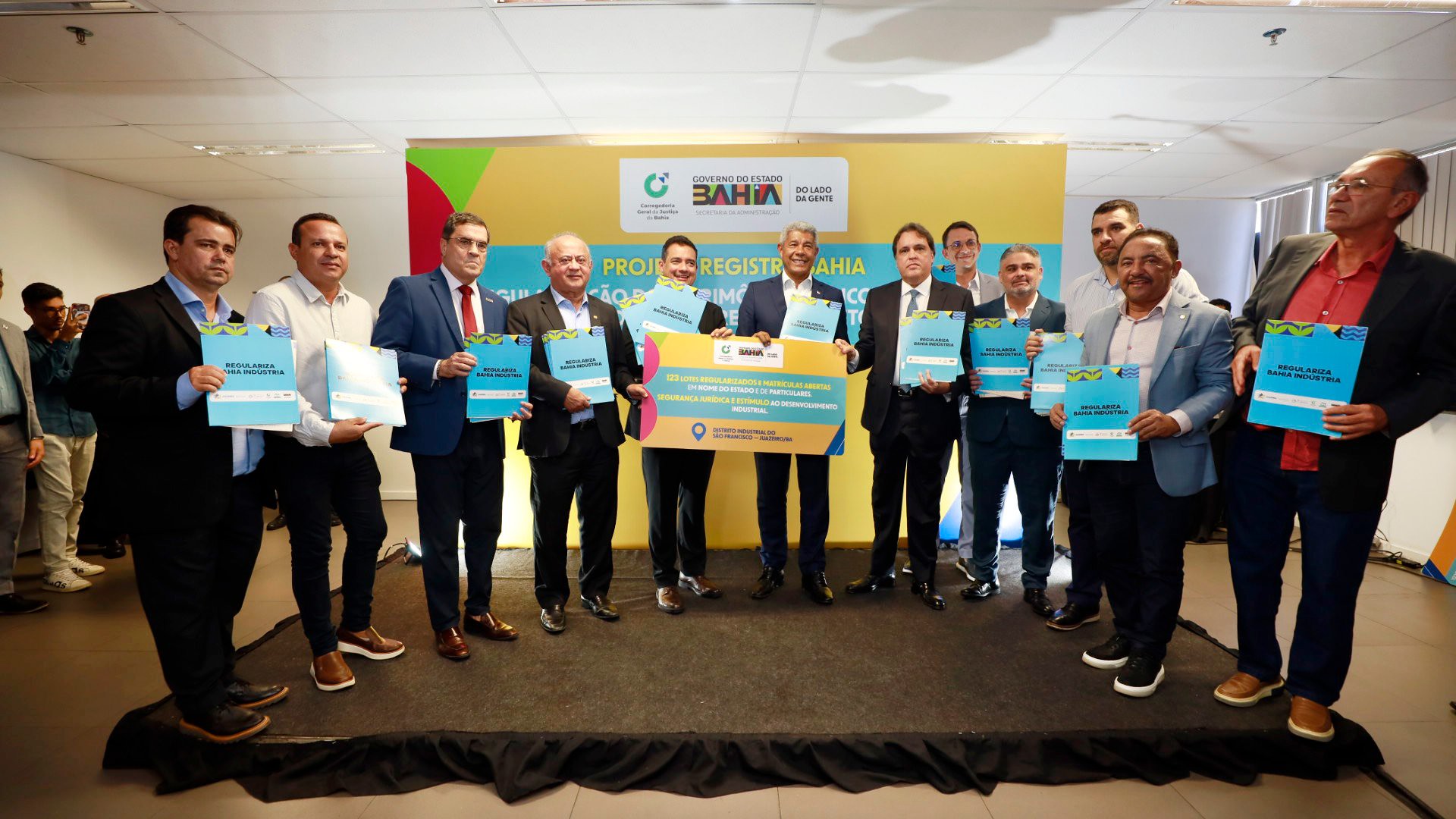 CGJ-BA avança na regularização fundiária na área industrial e de públicos, com entregas no Colégio Central e no Distrito Industrial de Juazeiro   
