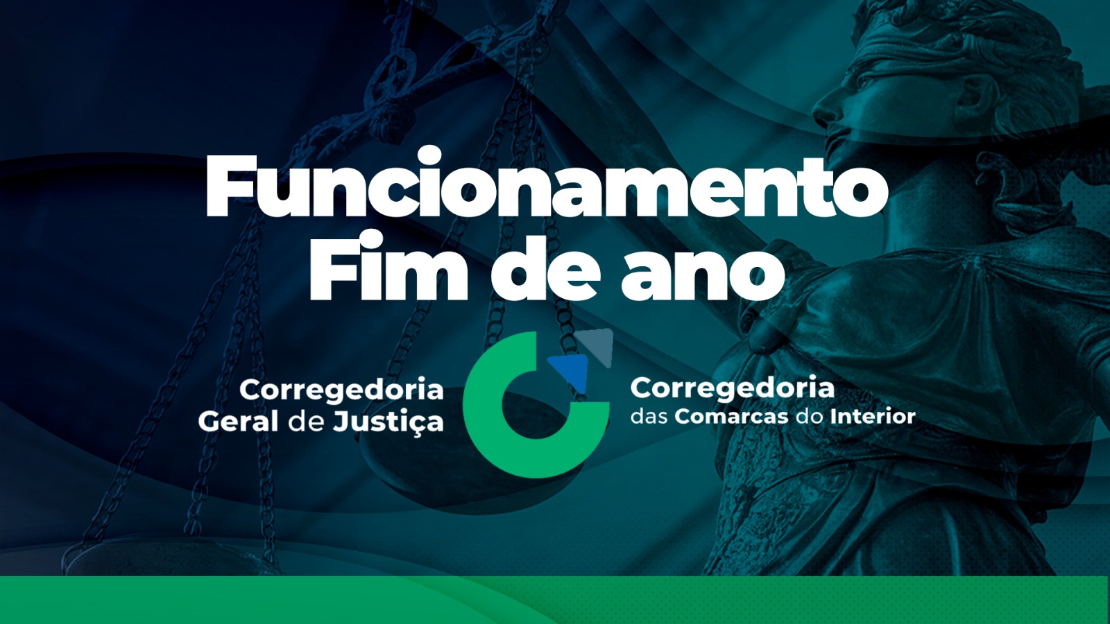 Confira o funcionamento das Corregedorias da Justiça durante o período do recesso forense (20/12/2025 a 06/01/2026)   