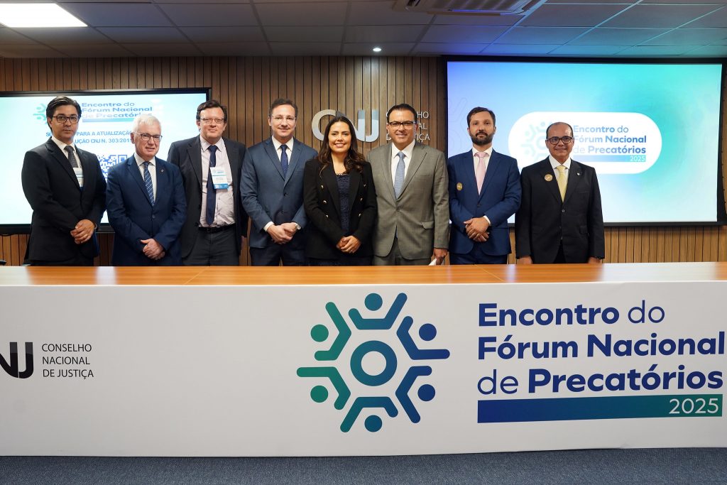 Presidente eleito do TJBA participa do Encontro do Fórum Nacional de Precatórios 2025