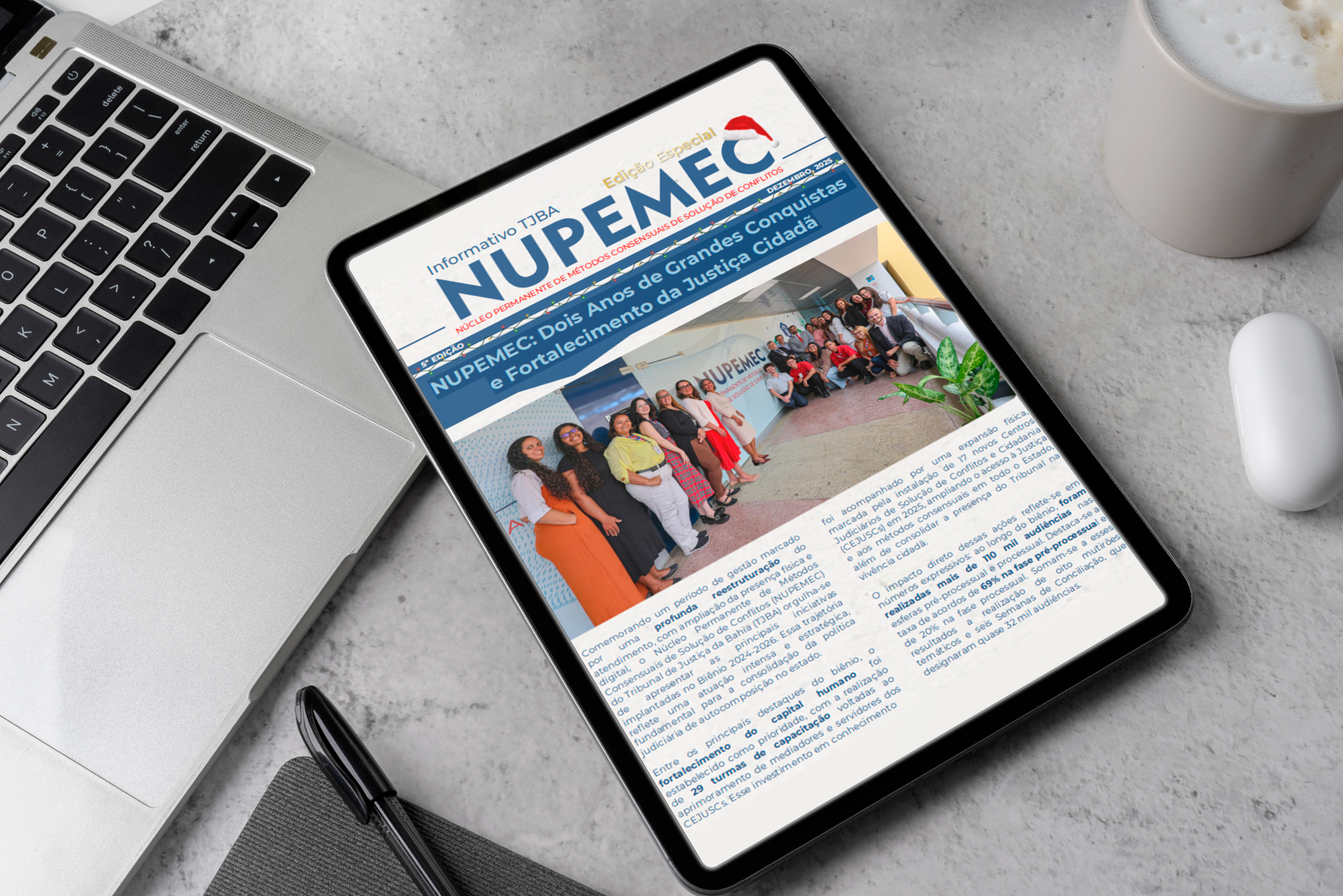 Nupemec lança edição especial de seu informativo mensal    