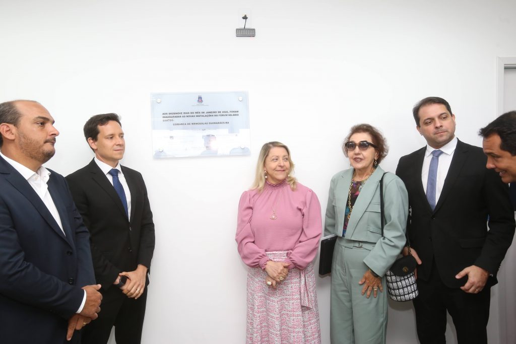 Comarca de Wenceslau Guimarães vive momento histórico com a inauguração de uma sede própria para o Judiciário local   