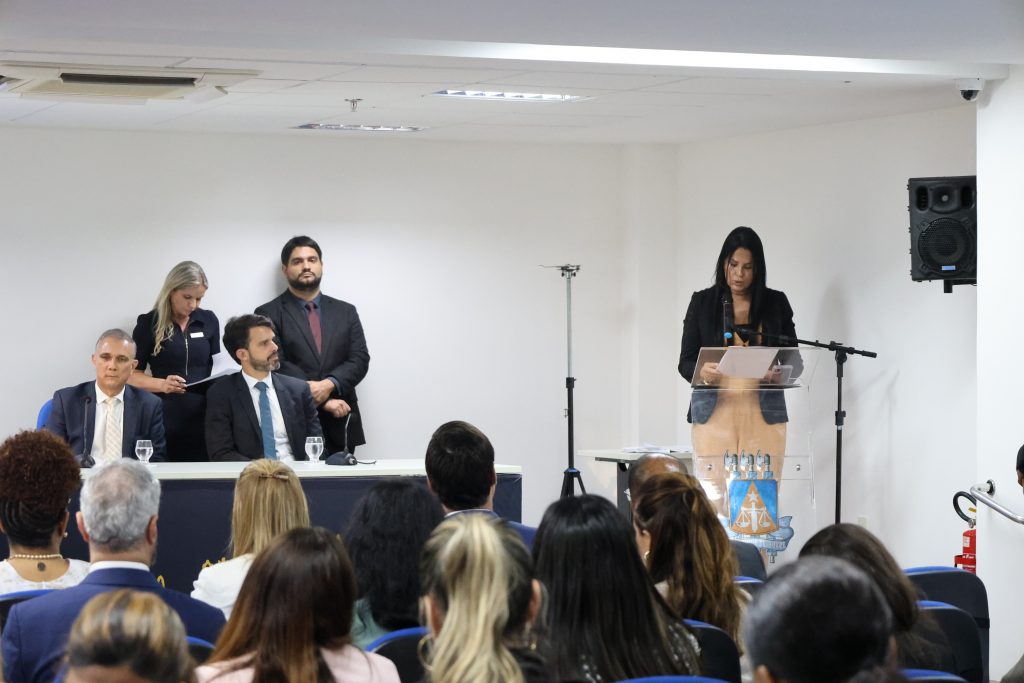 Desembargadora Cynthia Resende instala Pedra Fundamental do novo Fórum Criminal da Comarca de Salvador   