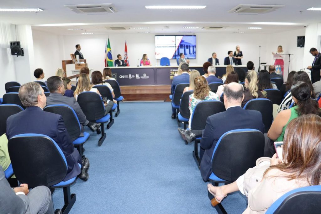 Desembargadora Cynthia Resende instala Pedra Fundamental do novo Fórum Criminal da Comarca de Salvador   