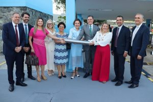 Desembargadora Cynthia Resende instala Pedra Fundamental do novo Fórum Criminal de Salvador   