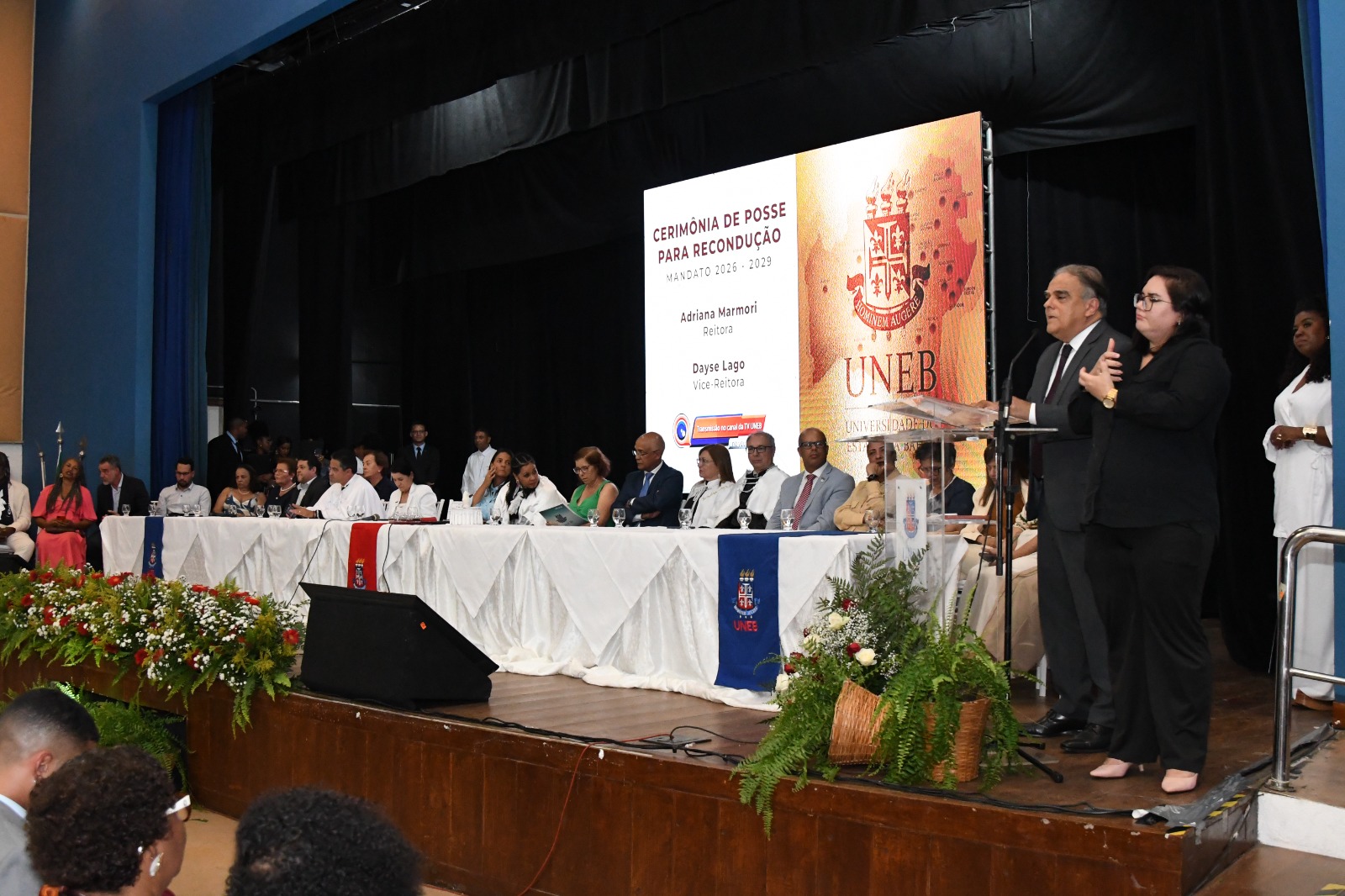 TJBA participa da cerimônia de posse e recondução da Reitoria da Universidade Estadual da Bahia    