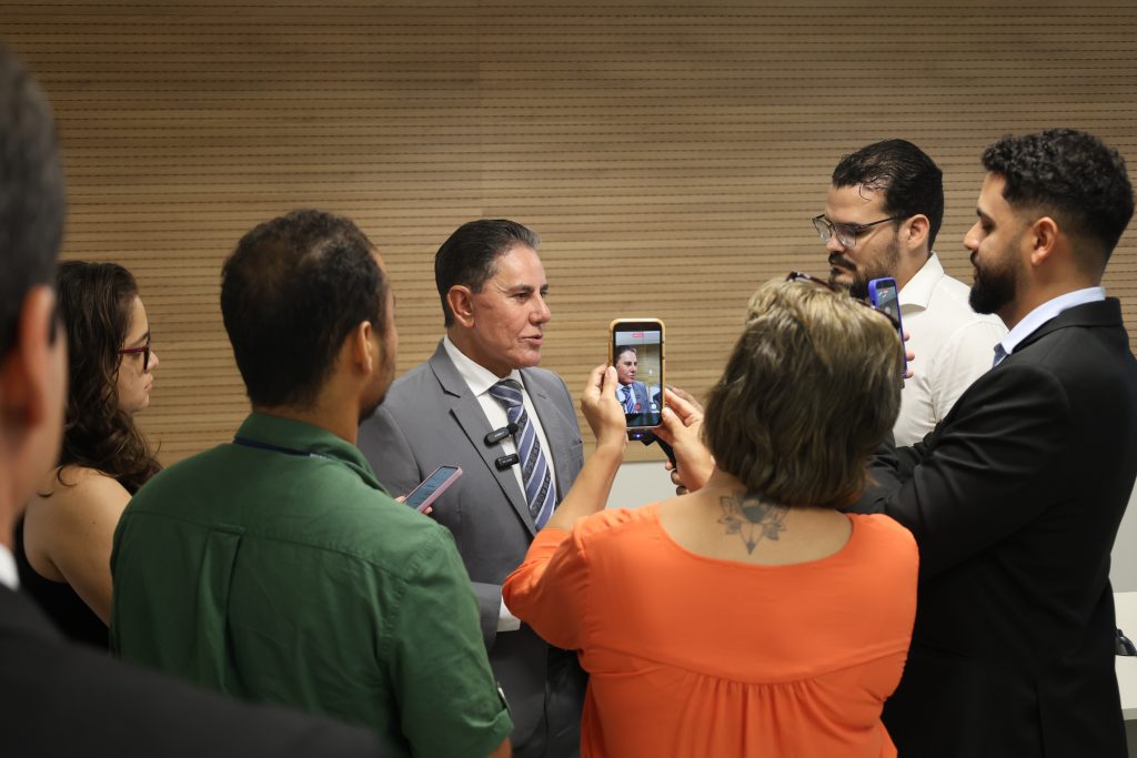 Presidente do TJBA recebe representantes da imprensa para um bate-papo sobre as prioridades da gestão   