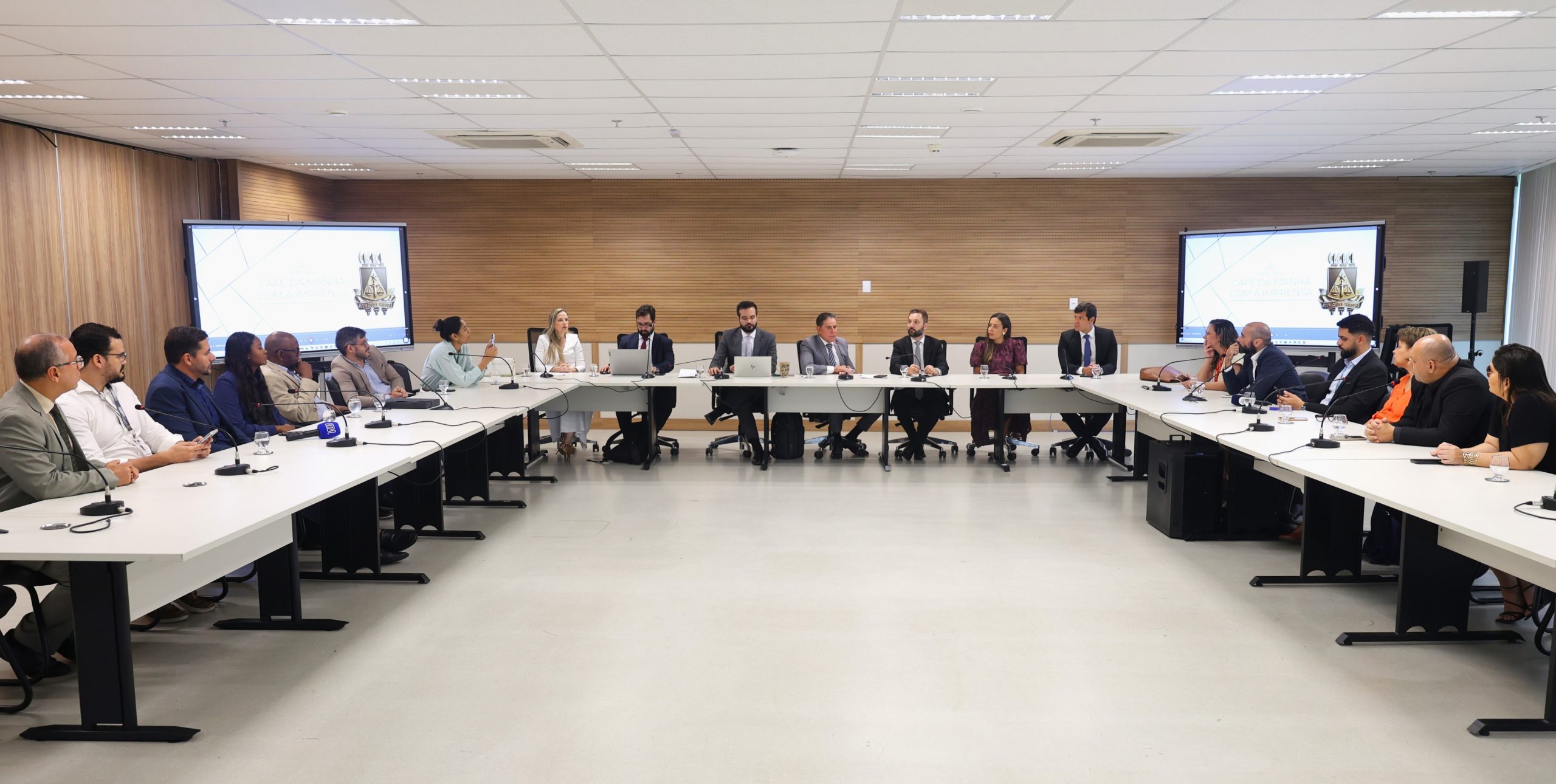 Presidente do TJBA recebe representantes da imprensa para um bate-papo sobre as prioridades da gestão   