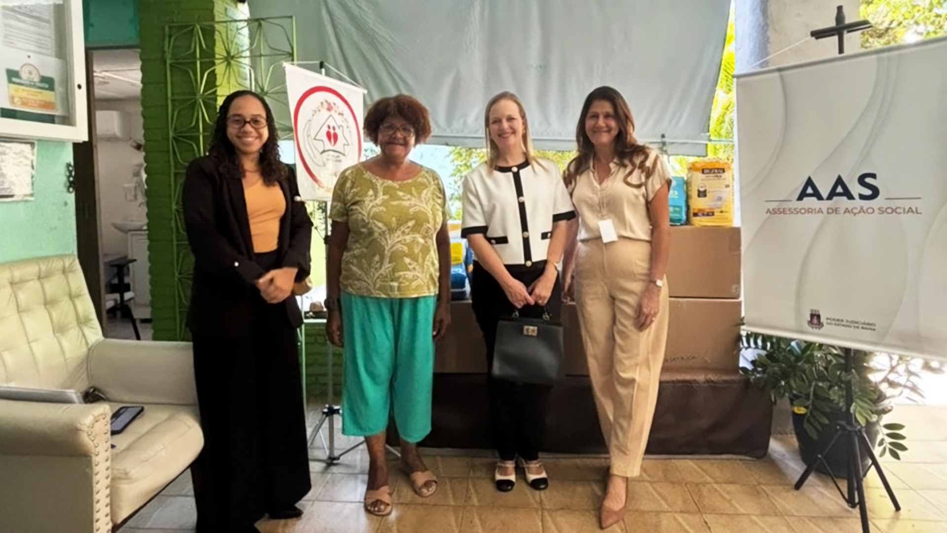 Assessoria de Ação Social realiza doação de fraldas geriátricas à Casa Lar Maria José    