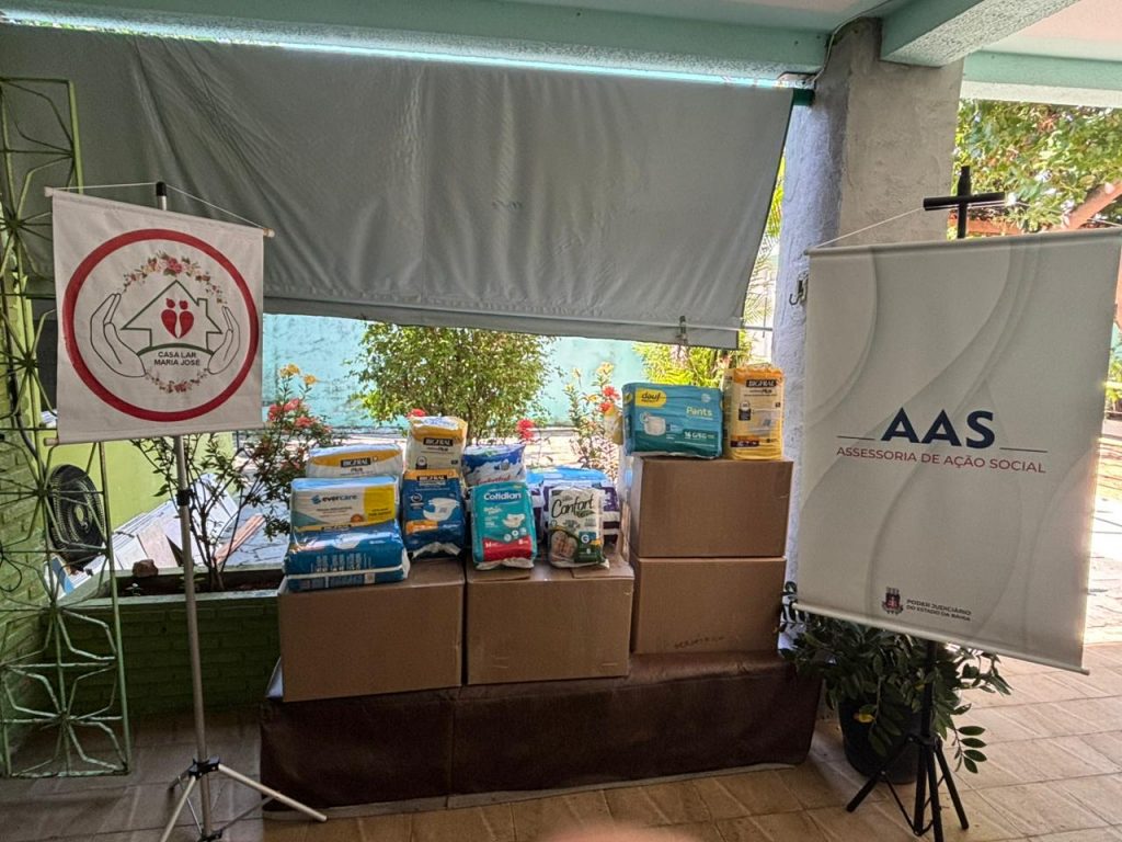 Assessoria de Ação Social realiza doação de fraldas geriátricas à Casa Lar Maria José    