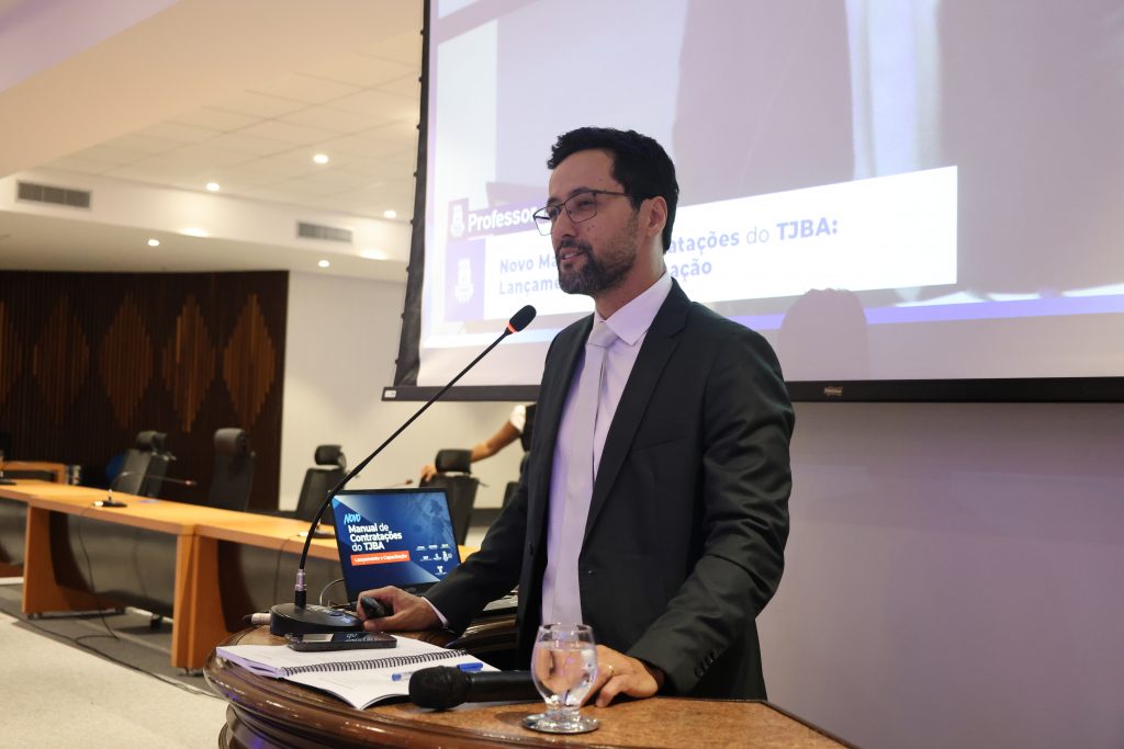 TJBA lança novo Manual de Contratações e promove capacitação para magistrados e servidores