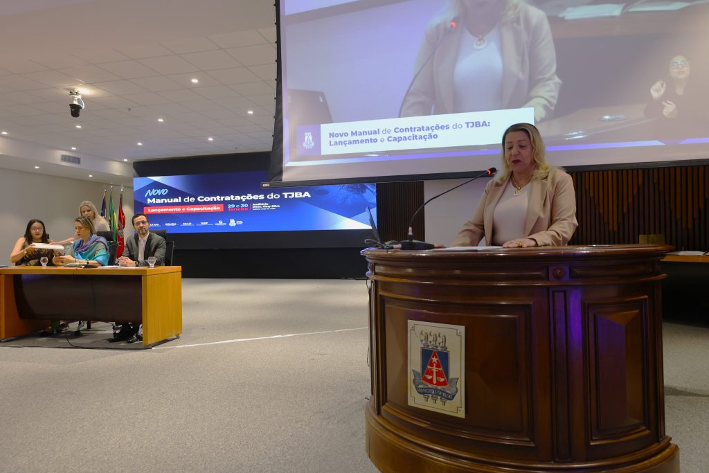 TJBA lança novo Manual de Contratações e promove capacitação para magistrados e servidores