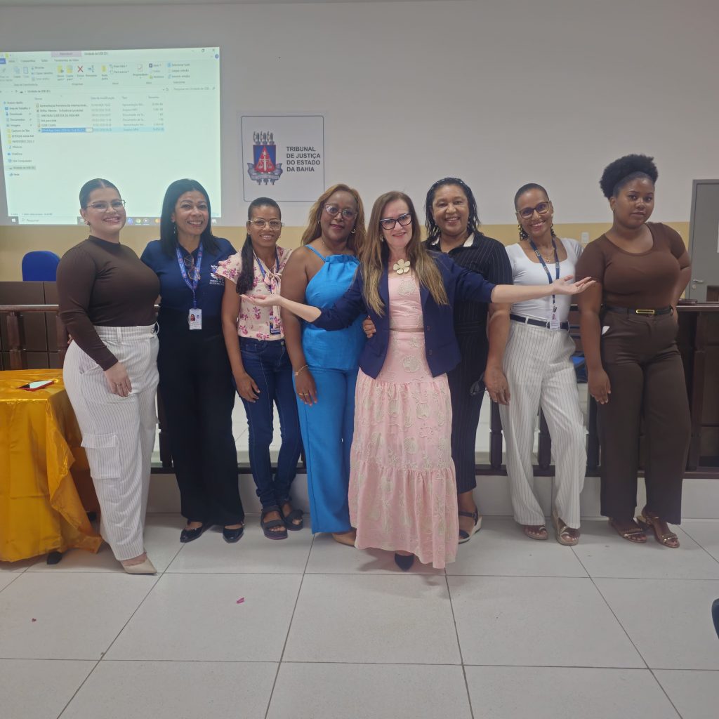 TJBA realiza ações voltadas às mulheres nas unidades judiciais, durante a 32ª Semana da Justiça pela Paz em Casa   