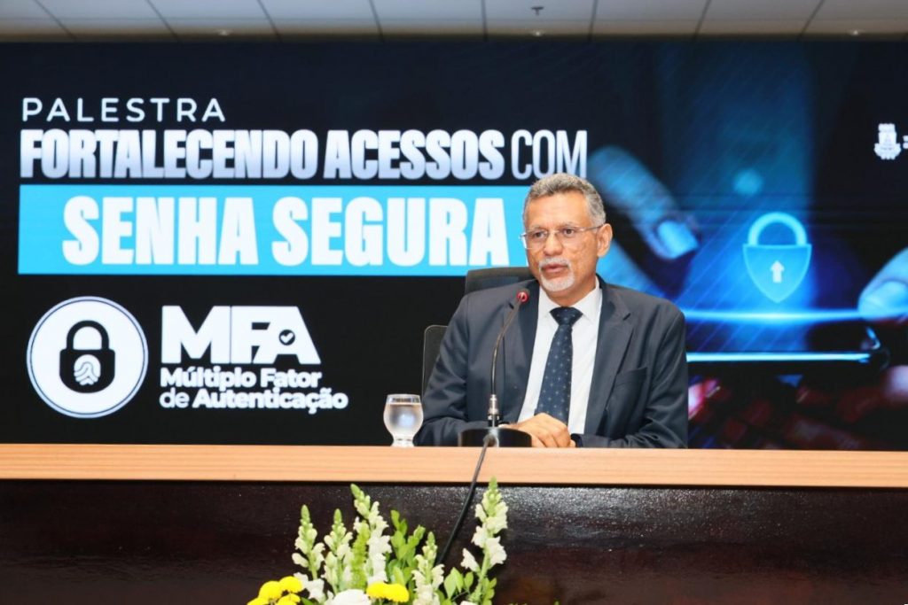 TJBA recebe palestra sobre segurança digital e uso do Múltiplo Fator de Autenticação