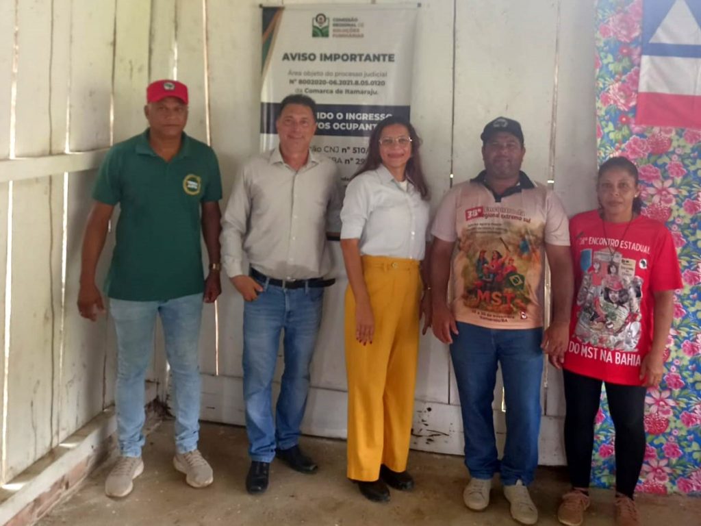 Comissão Regional de Soluções Fundiárias realiza visitas técnicas em três municípios do Extremo Sul