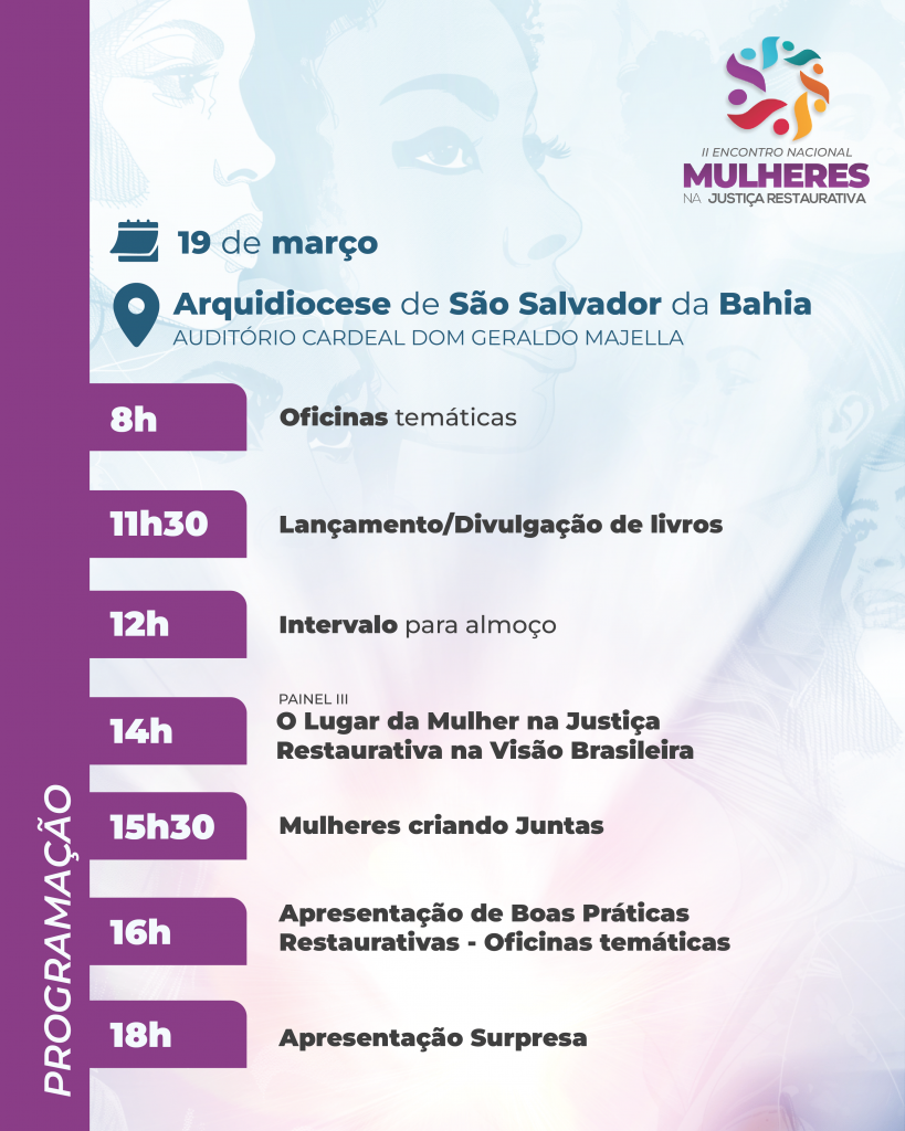 II Encontro Nacional de Mulheres na Justiça Restaurativa inicia com reconhecimento do protagonismo feminino e lançamento da Revista Consenso    
