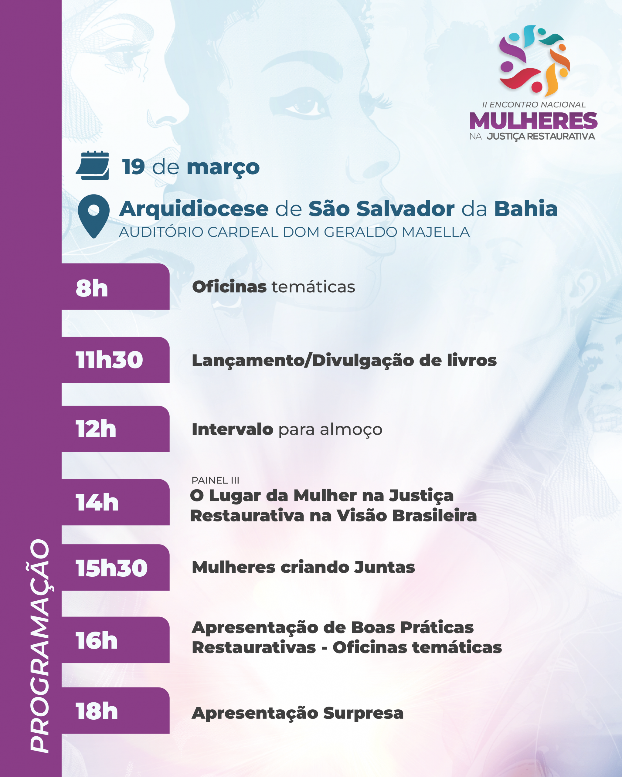 II Encontro Nacional de Mulheres na Justiça Restaurativa inicia com reconhecimento do protagonismo feminino e lançamento da Revista Consenso
