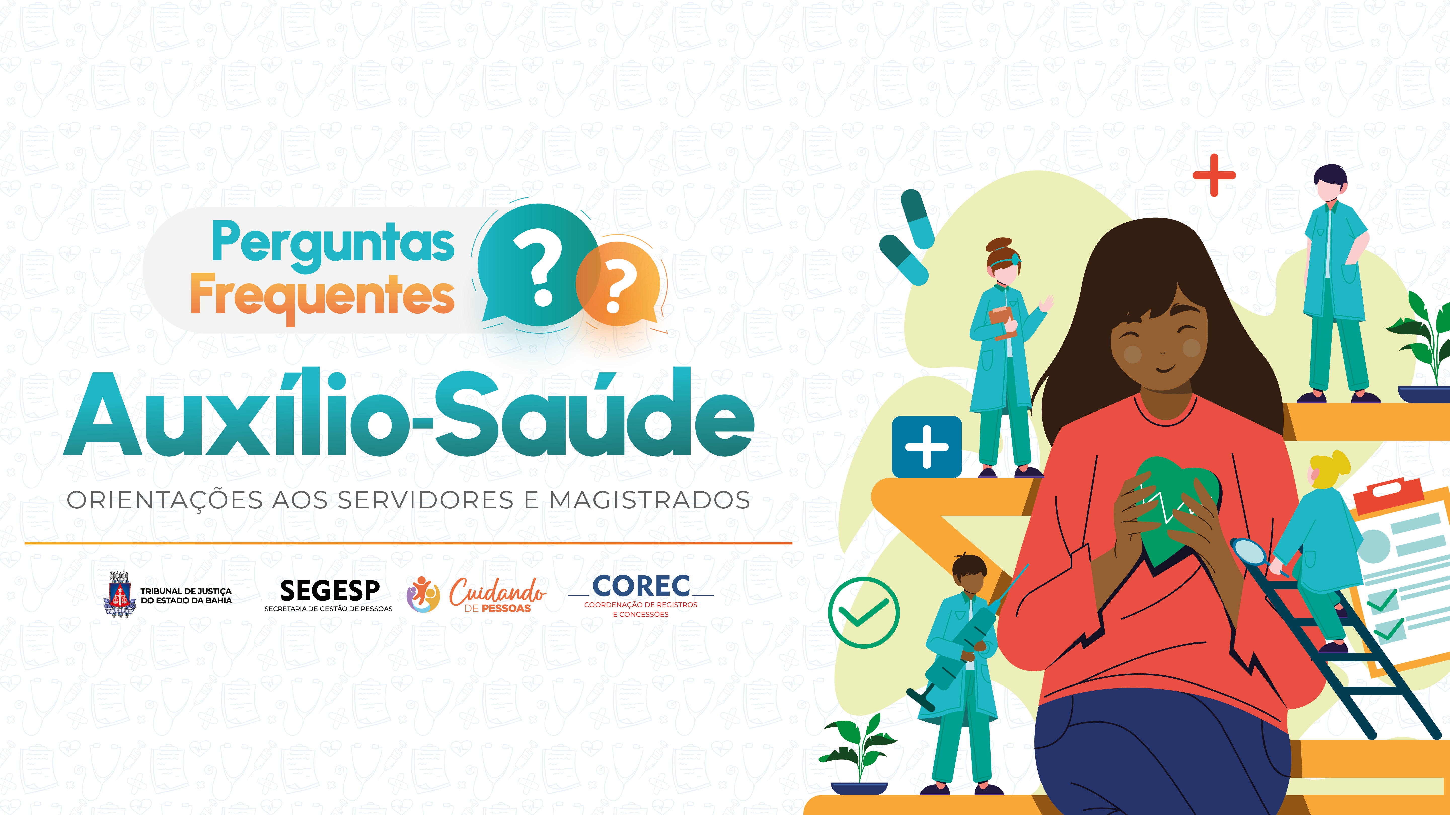 Cartilha contém orientações sobre auxílio-saúde para magistrados e servidores  