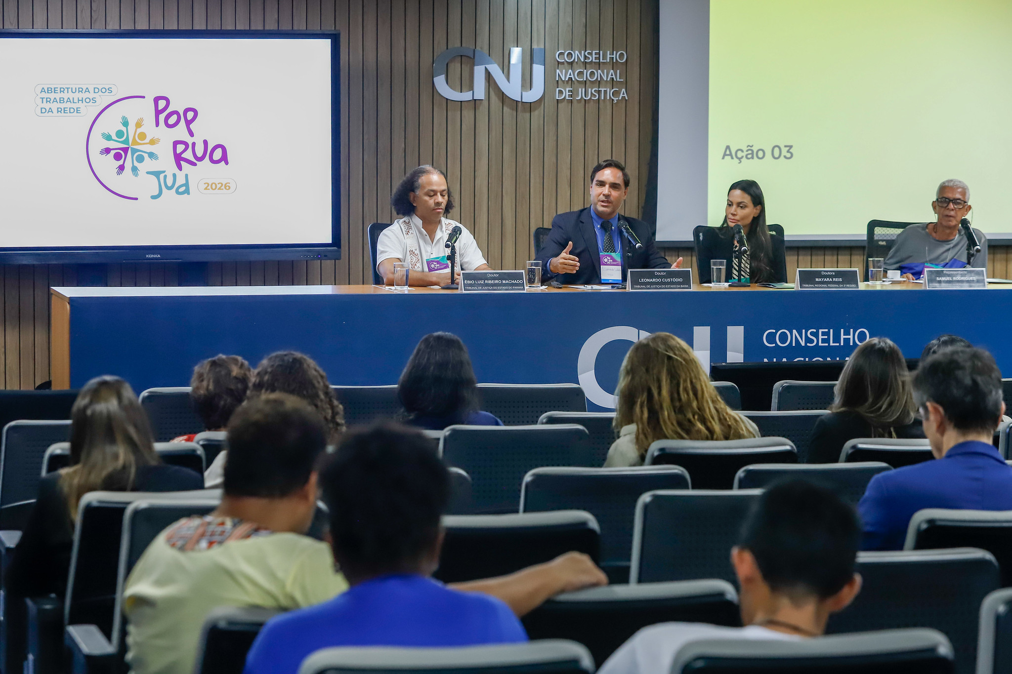 Conselho Nacional de Justiça abre os trabalhos da Rede PopRuaJud 2026   