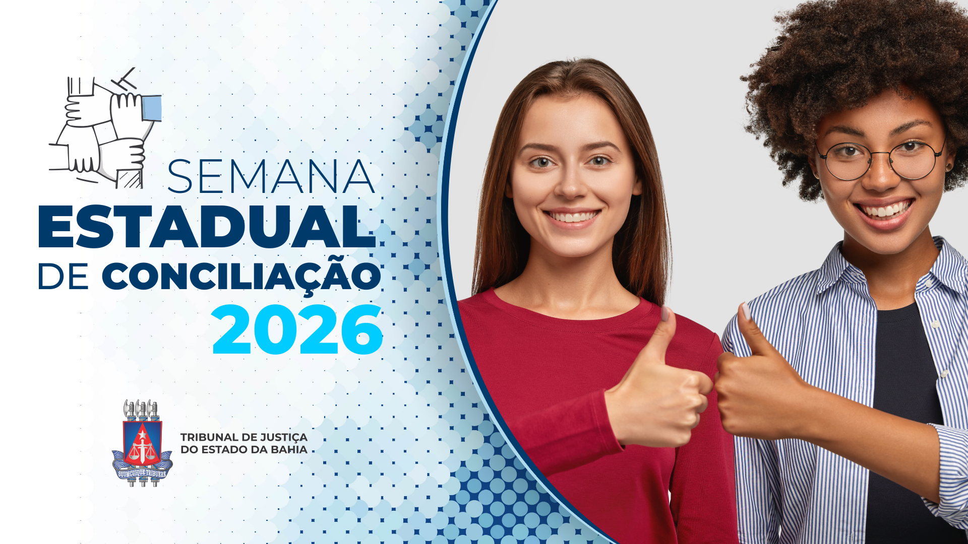 Semanas Estaduais da Conciliação serão realizadas de 25 a 29 de maio e de 21 a 25 de setembro   