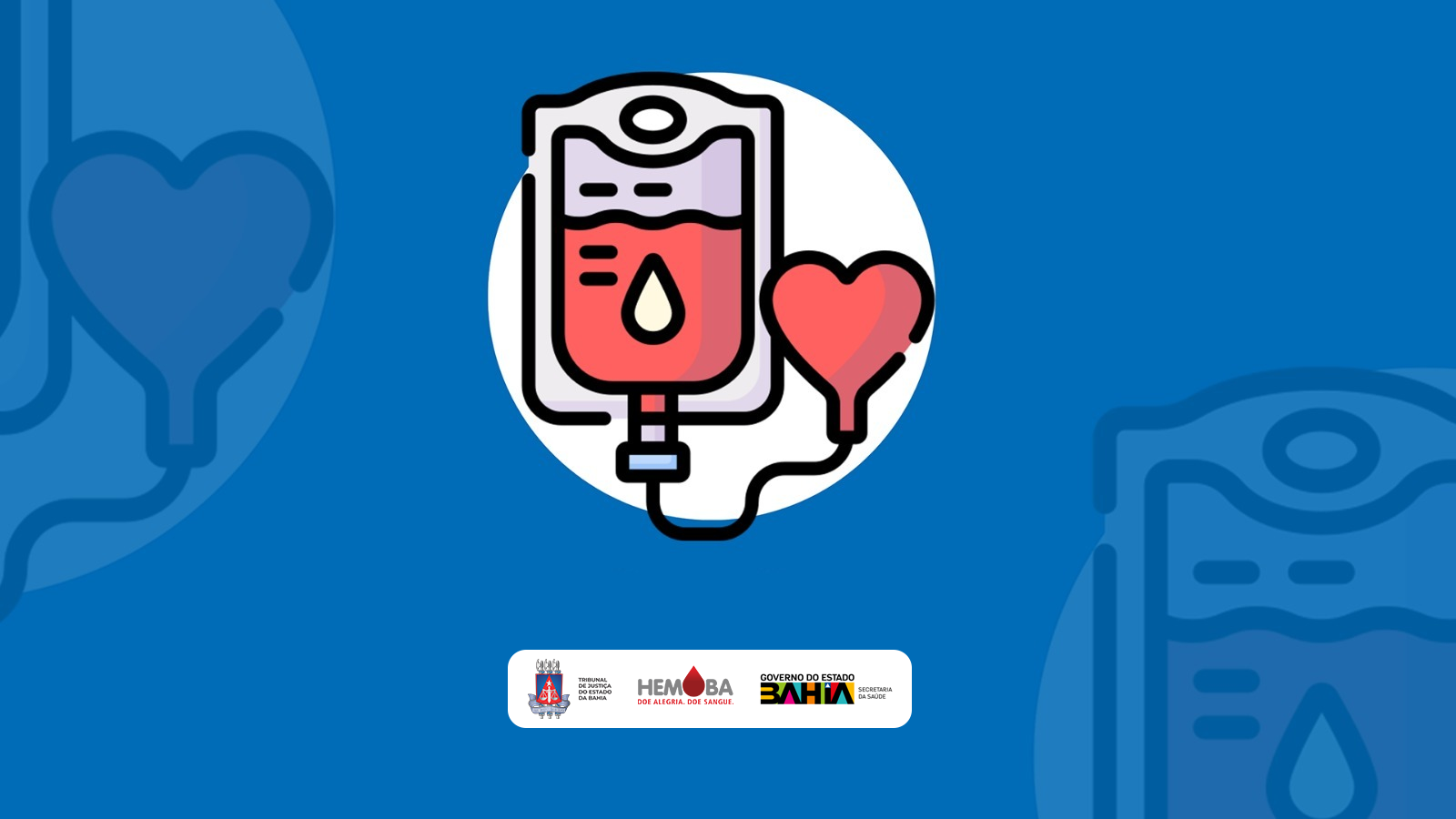 TJBA e Hemoba promovem campanha de incentivo à doação de sangue e medula óssea, nos dias 17 e 18 de março    