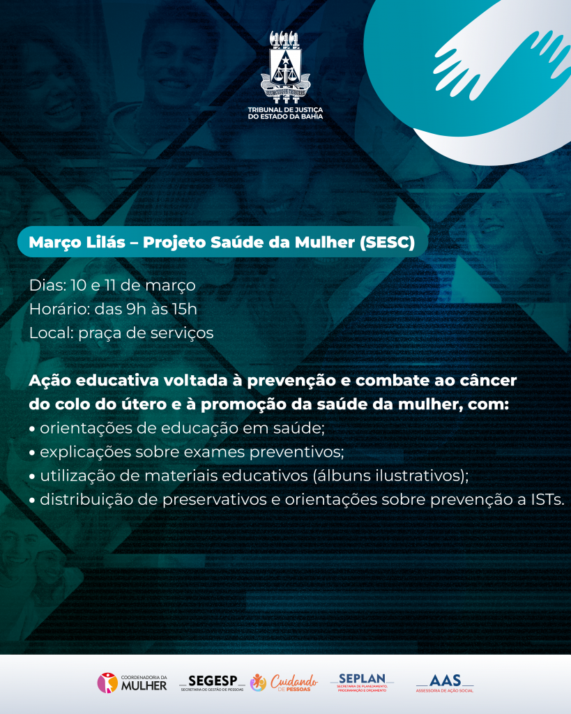 Começa, nesta terça-feira (10), a exposição “Entre Nós – Semana da Mulher: Unidas contra a Violência, Fortalecidas pela Esperança”    