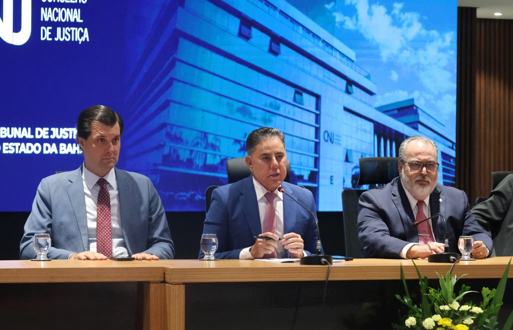“Um momento de aprimoramento institucional”, destaca o Presidente do TJBA durante abertura de inspeção ordinária do CNJ