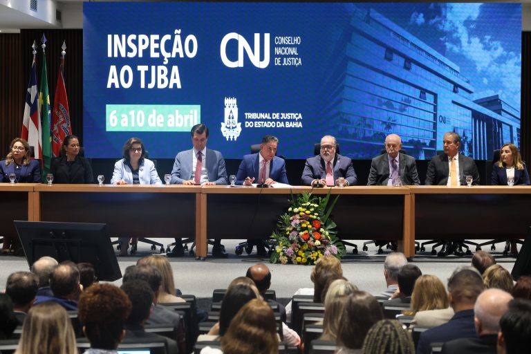 “Um momento de aprimoramento institucional”, destaca o Presidente do TJBA durante abertura de inspeção ordinária do CNJ   