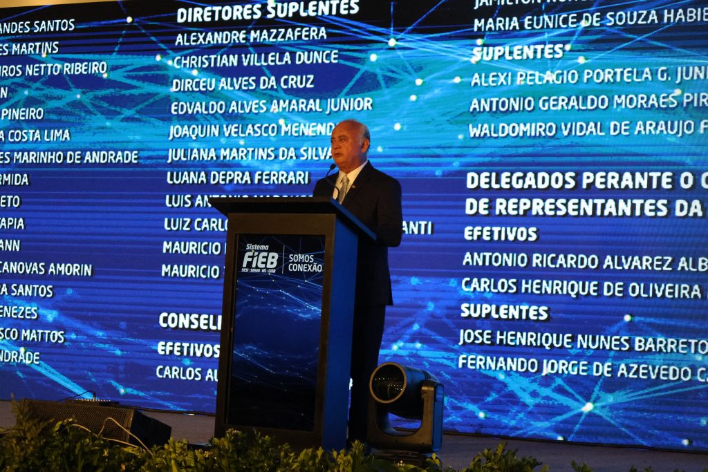Presidente do TJBA, Desembargador José Rotondano, participa da posse da nova diretoria da FIEB e do CIEB