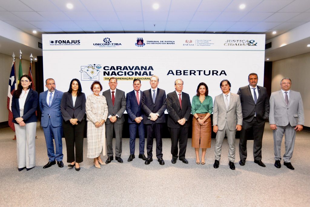TJBA recebe Caravana Nacional da Cooperação Judiciária e discute litigância abusiva   