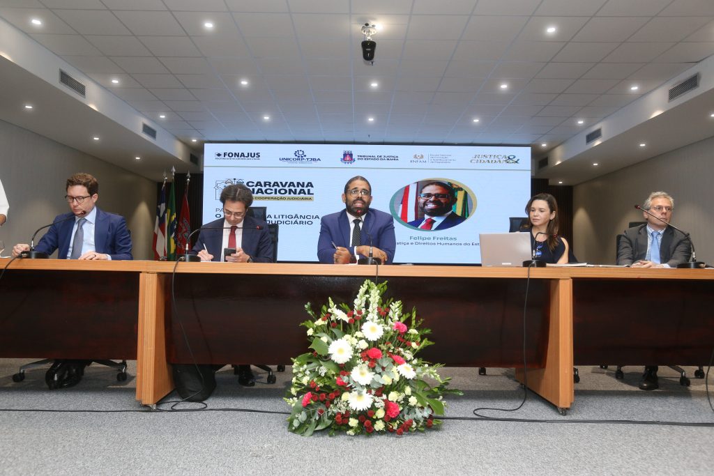 TJBA recebe Caravana Nacional da Cooperação Judiciária e discute litigância abusiva   
