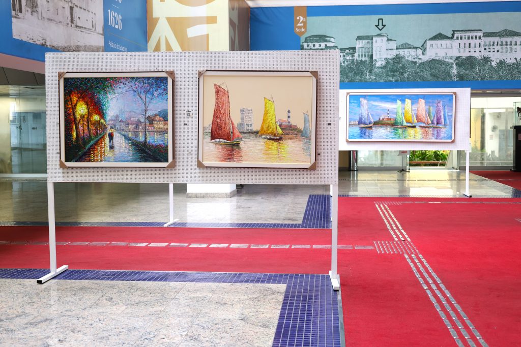 24-04-2026 - Exposição Tabuleiro das Artes - J Fernando e Rafaela Anjos - Átrio TJBA  