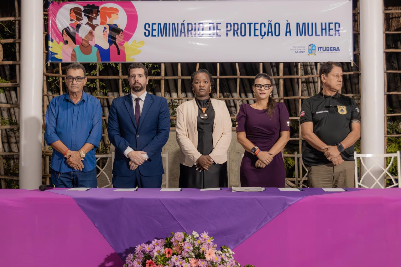 Juíza do TJBA reforça papel do Judiciário na proteção à mulher durante seminário em Ituberá   