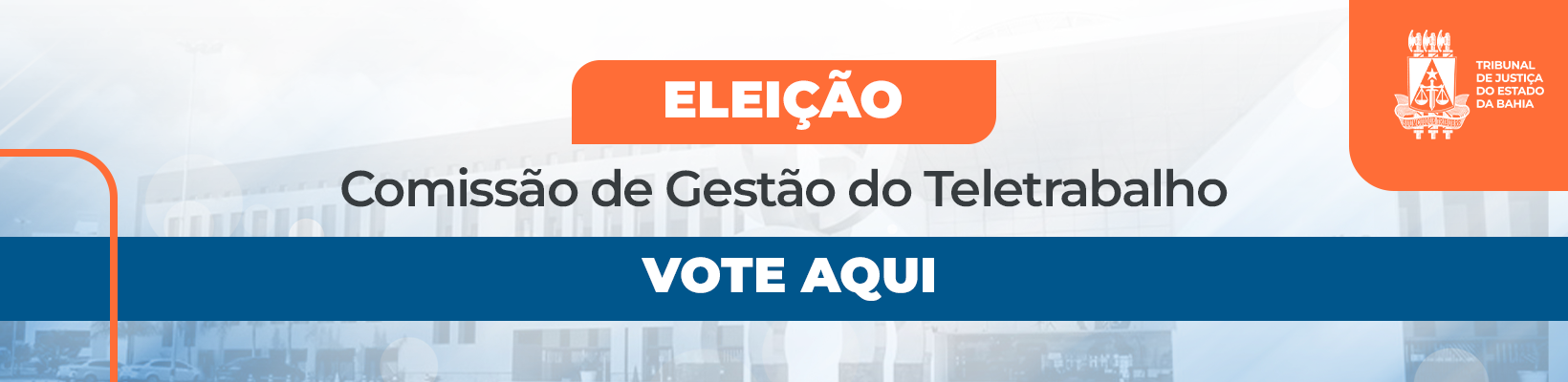 Imagem de banner com título INSCRITOS COMISSÃO TELETRABALHO