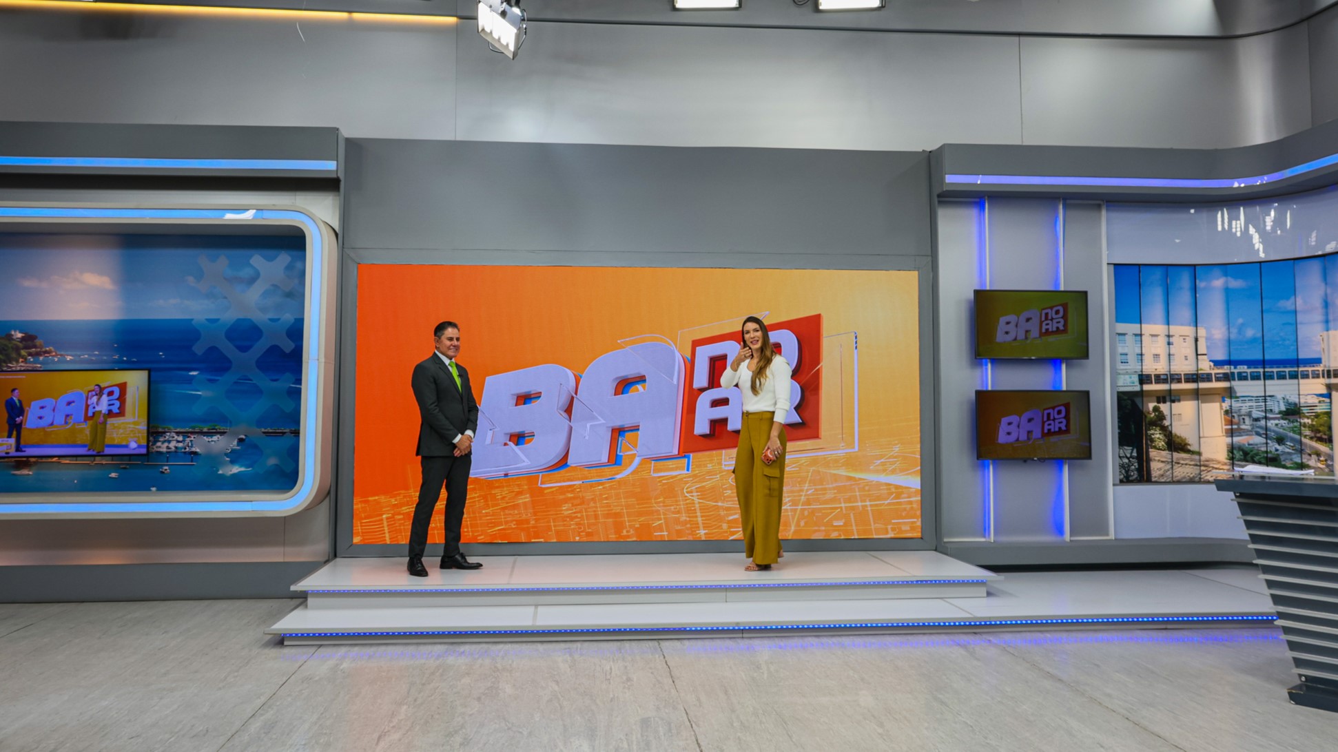 Presidente do TJBA destaca serviços do Judiciário para o cidadão em entrevista a emissora de TV  