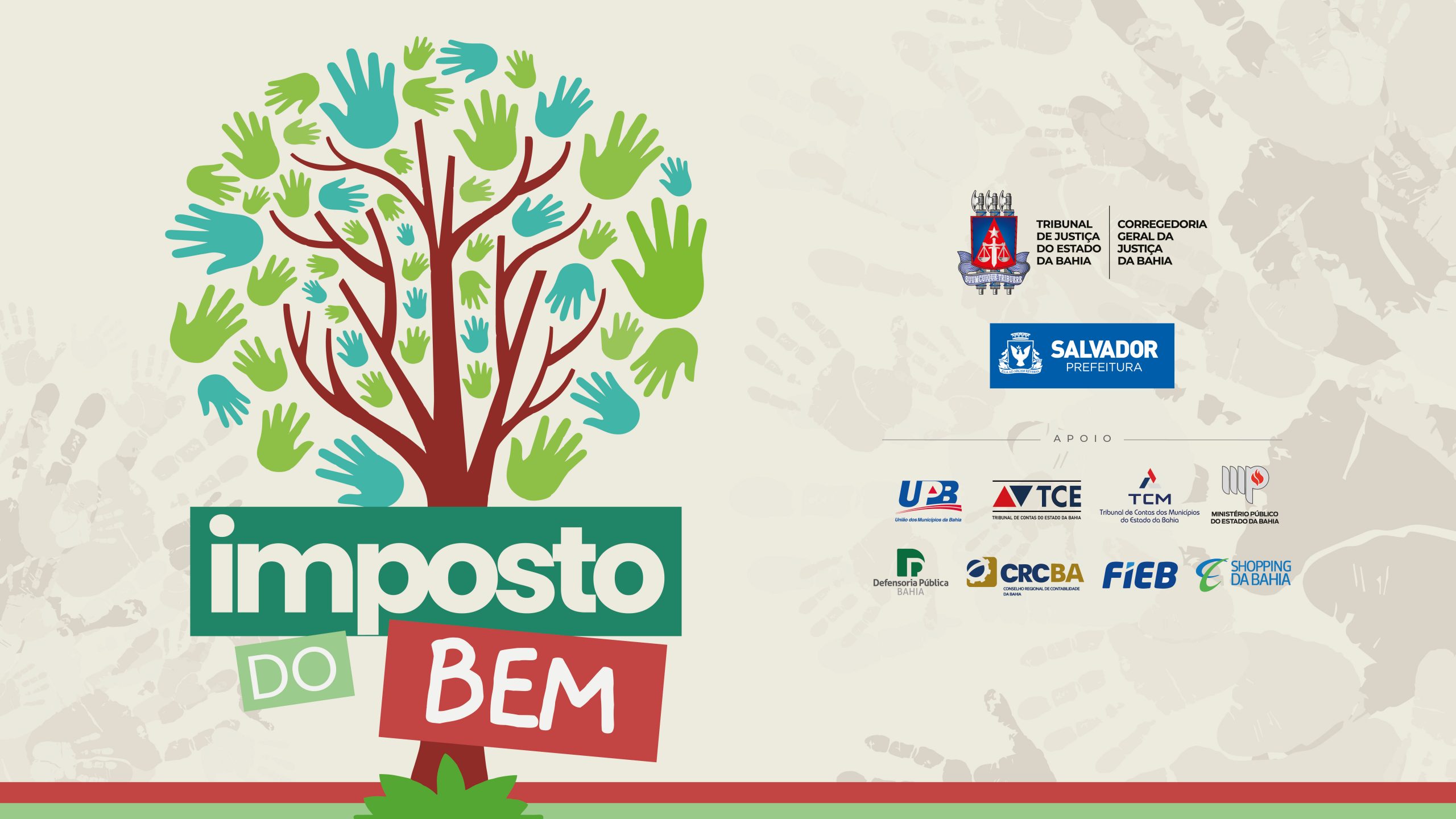 TJBA incentiva destinação do Imposto de Renda para fundos da infância e adolescência e participa de evento de mobilização nesta segunda-feira (4)   