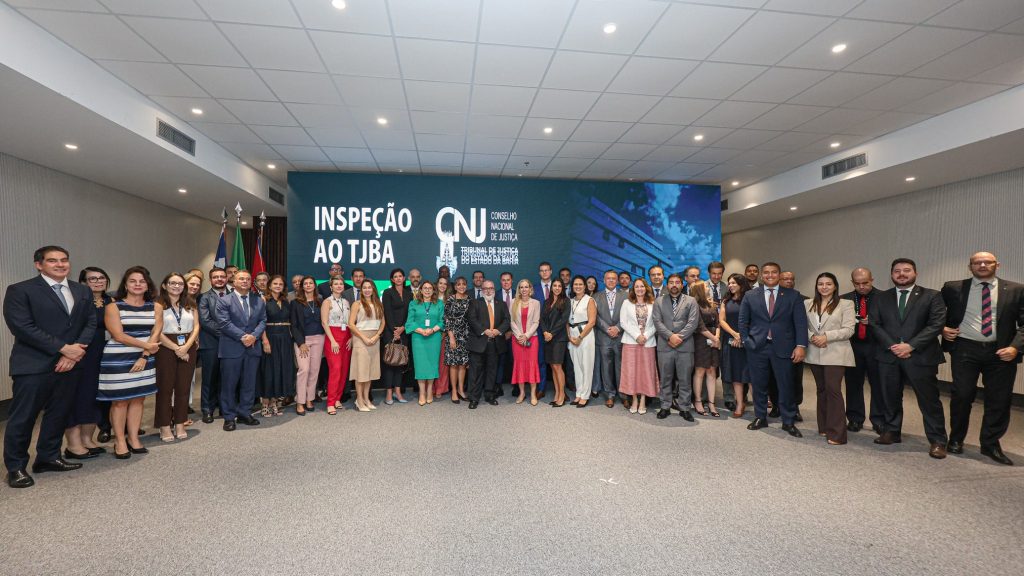 CNJ encerra inspeção no TJBA com elogios a boas práticas do órgão