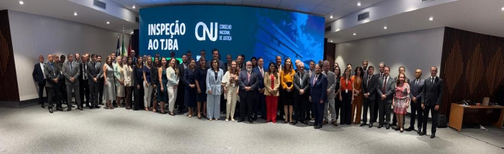 “Um momento de aprimoramento institucional”, destaca o Presidente do TJBA durante abertura de inspeção ordinária do CNJ
